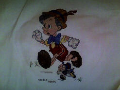 Cross stitch square for Conan H's quilt