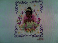 Cross stitch square for Grace J's quilt