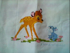Cross stitch square for Conan H's quilt