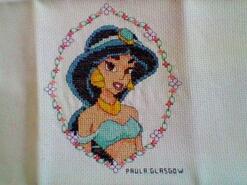 Cross stitch square for Dakota-Marie's quilt