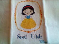 Cross stitch square for Esme H's quilt
