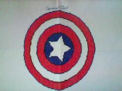 Cross stitch square for Leyton W's quilt