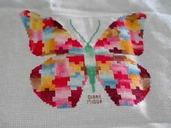 Cross stitch square for Tiffany D's quilt