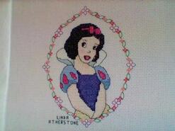 Cross stitch square for Etta Rae's quilt