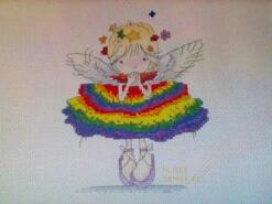 Cross stitch square for Sophia R's quilt