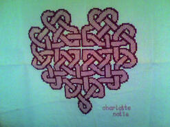 Cross stitch square for Alena R's quilt
