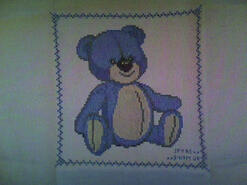 Cross stitch square for Alex A's quilt