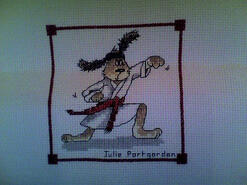 Cross stitch square for Joseph W's quilt