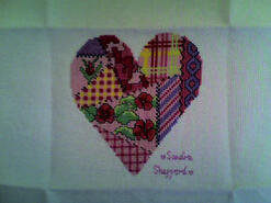 Cross stitch square for Millie H's quilt
