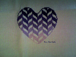Cross stitch square for Megan T's quilt