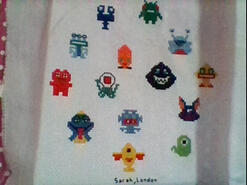 Cross stitch square for Daniel R's quilt