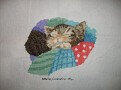 Cross stitch square for Faye T's quilt