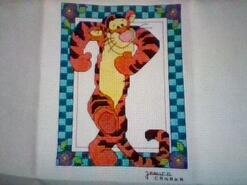 Cross stitch square for Benjamin B's quilt