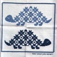 Cross stitch square for Harry L's quilt