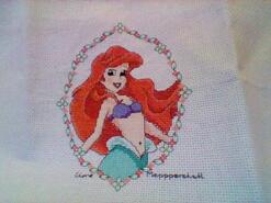 Cross stitch square for Evalyn C's quilt