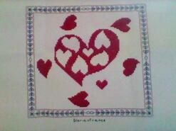 Cross stitch square for Alanna S's quilt