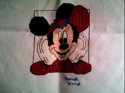 Cross stitch square for Jake C's quilt