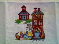 Cross stitch square for Cameron F's quilt