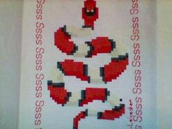 Cross stitch square for Elliot C's quilt