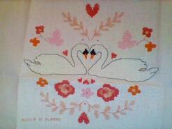 Cross stitch square for Nerissa's quilt