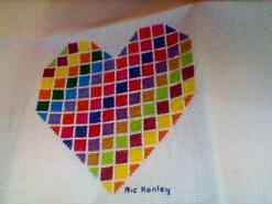 Cross stitch square for Matylda B's quilt
