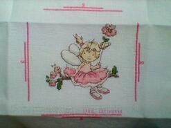 Cross stitch square for J A's quilt