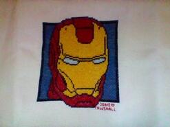 Cross stitch square for Charlie F's quilt